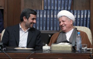 احمدی نژاد و هاشمی رفسنجانی