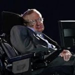 استیون هاوکینگ در افتتاحیه پارالمپیک 2012 لندن