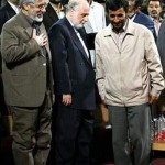 احمدی نژاد و میر حسین موسوی