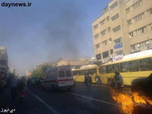 اغتشاشات و شلوغی بازار تهران