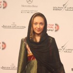 عکس نیکی کریمی در جشنواره فیلم ابوظبی