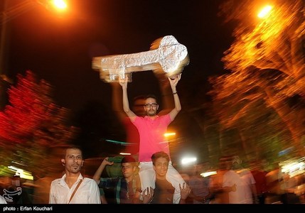 شادی مردم بعد از انتخابات حسن روحانی